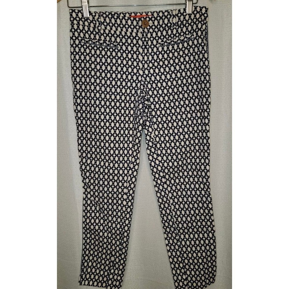 Anthropologie Cartonnier Pants Women's Size 8 Split Hem Ankle Opening